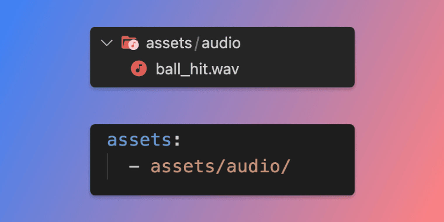 Download the audio file for the collision sound for your flutter game.