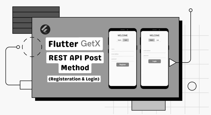 Flutter GetX REST API Post Method (Registration & Login).