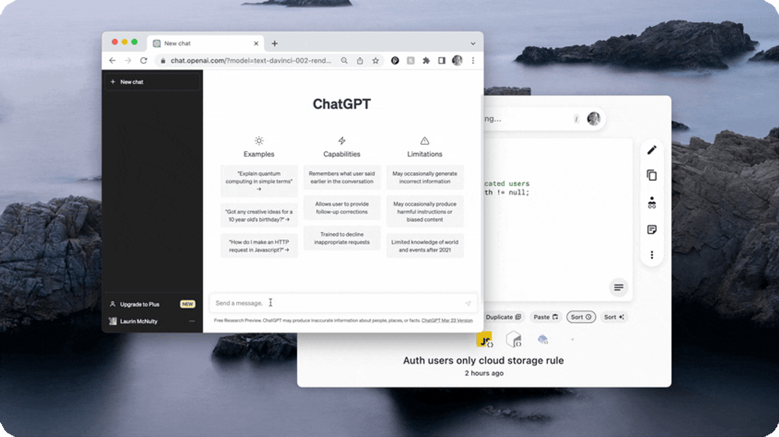 Using Pieces with ChatGPT.