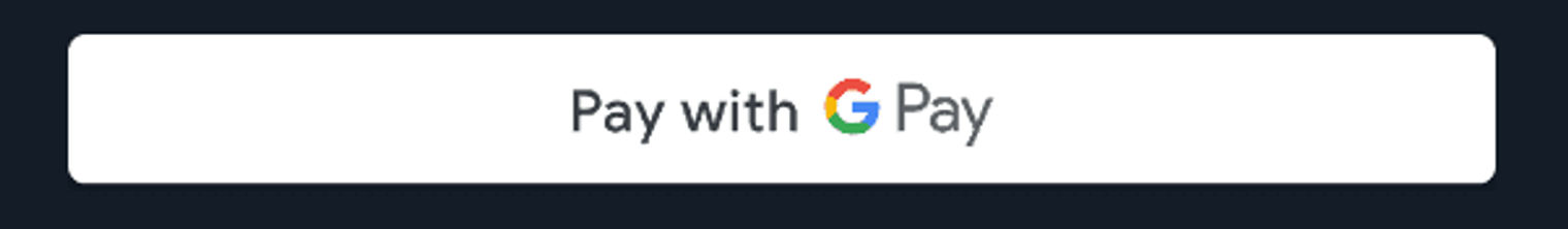 The Pay with G Pay button.