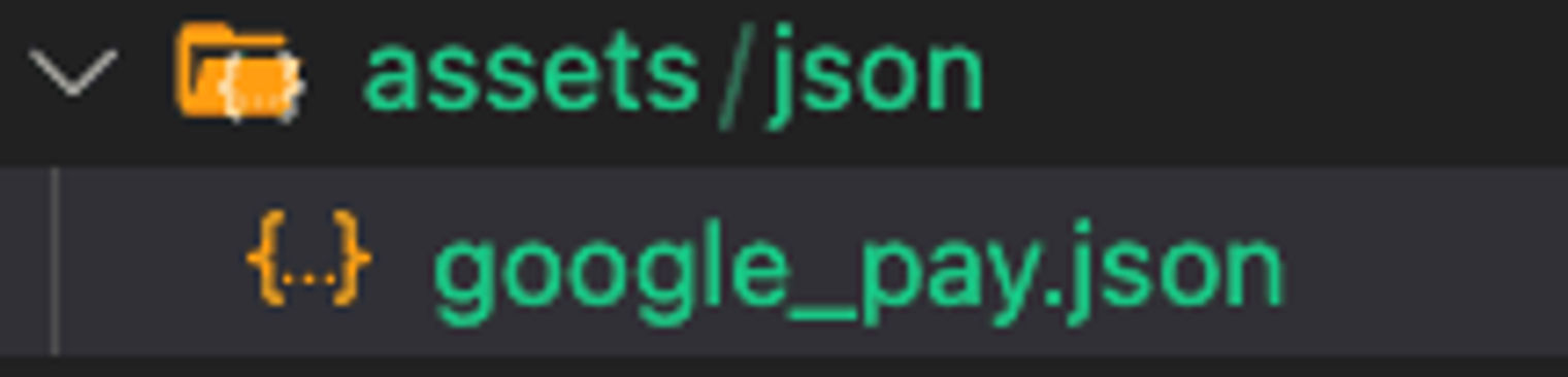 Configuring from the Assets folder.