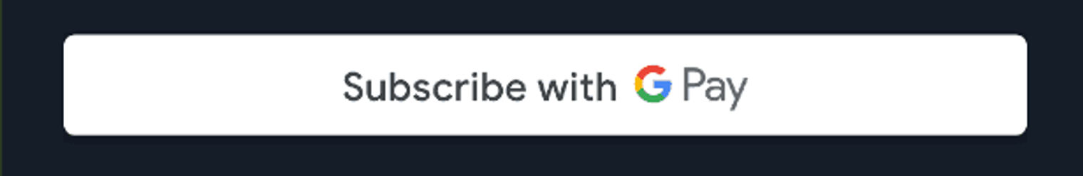 A Subscribe with G Pay button.
