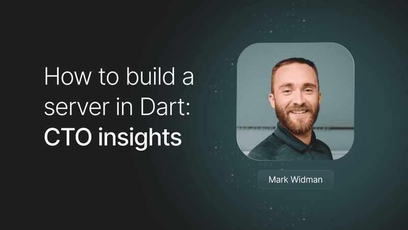 How to build a server in Dart: CTO insights