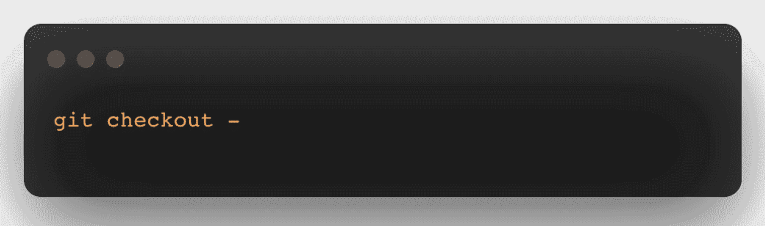 The git checkout command.
