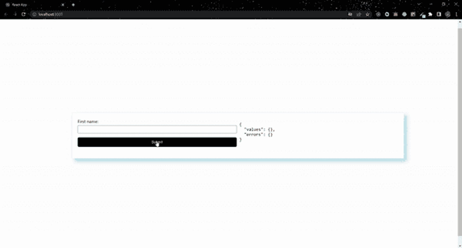 Using custom validations in Informed.