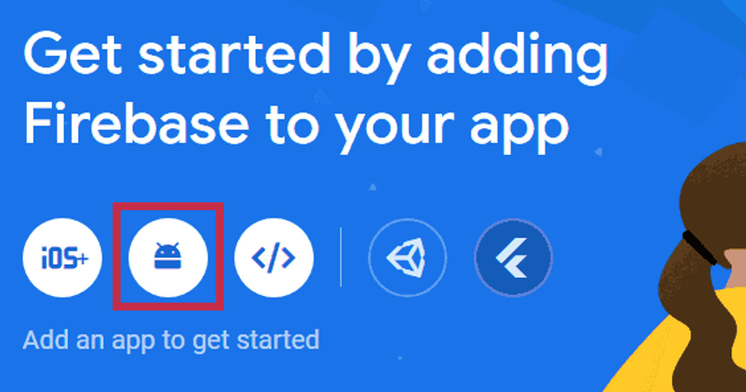 Add firebase to your app.