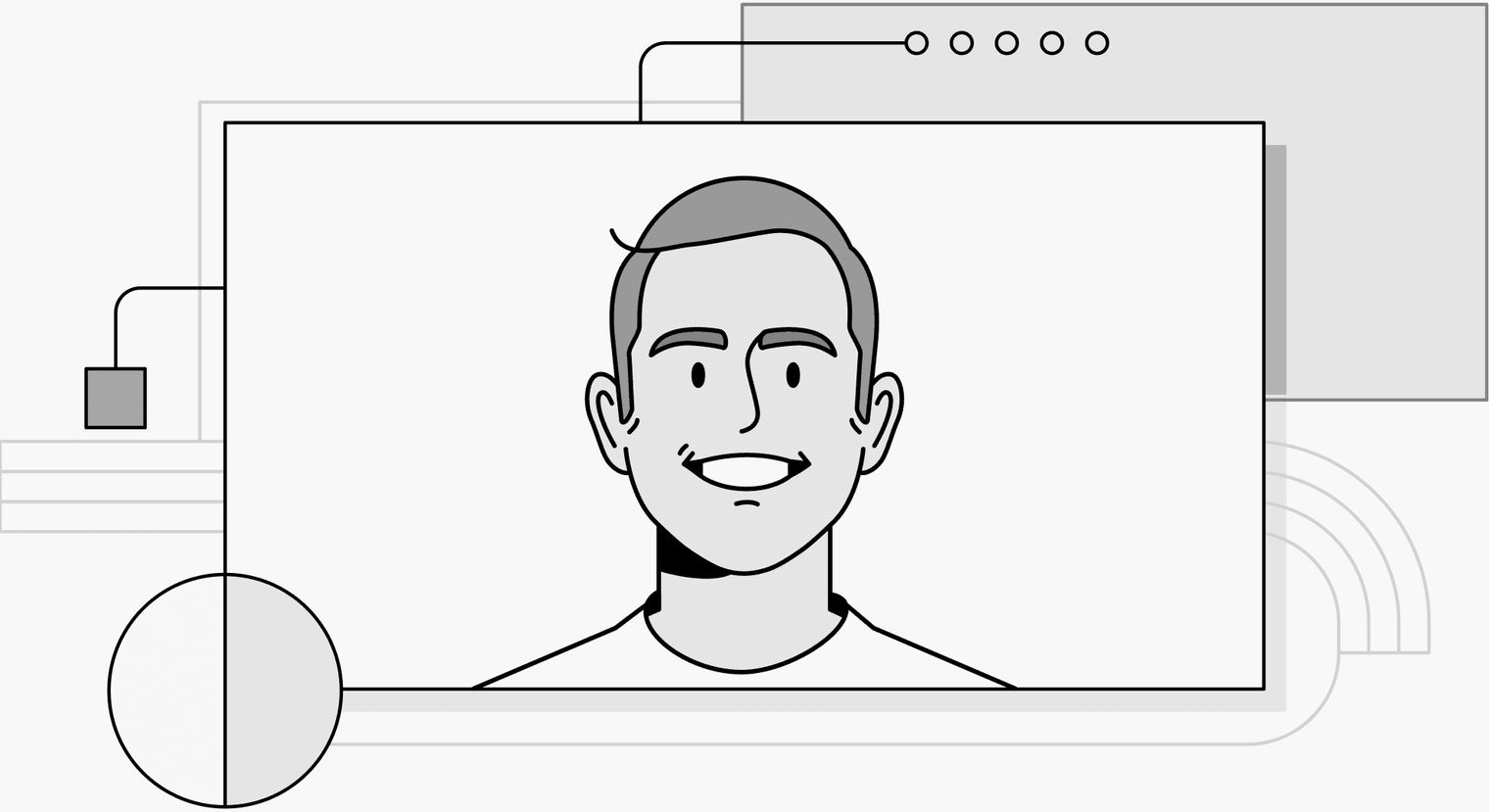 An illustration of Liam.