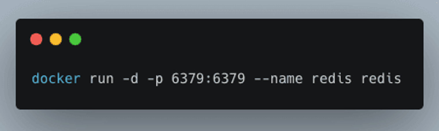 CLI command to install Redis.