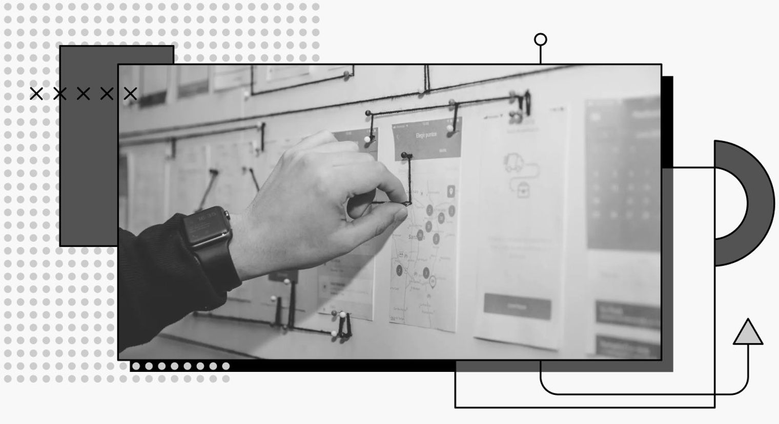 decorative cover image showing a hand making connections on a whiteboard