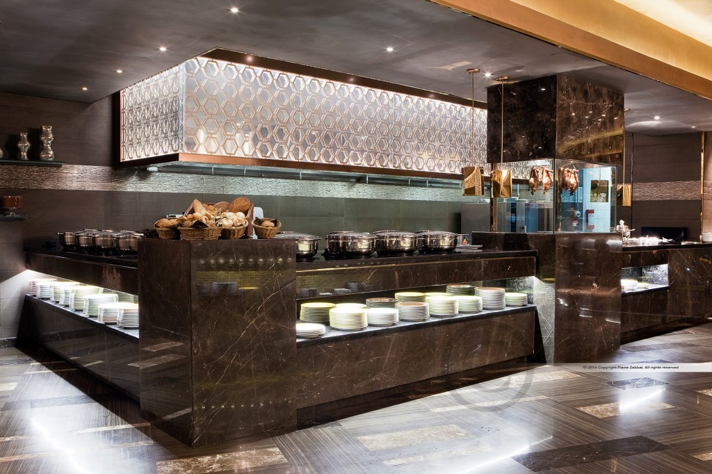Asian and Arabic Cuisine section