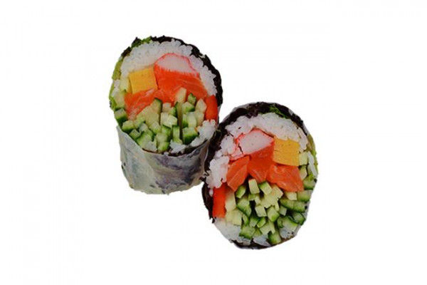85. Maki de printemps au saumon / Salmon Spring Maki