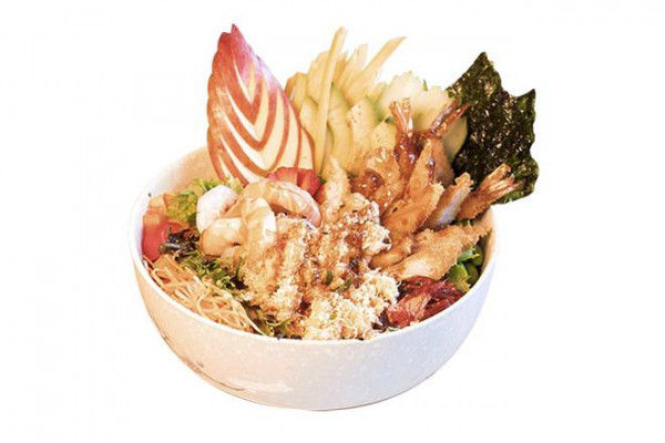 Poke crevettes et crabe / Shrimp and Crab Poke