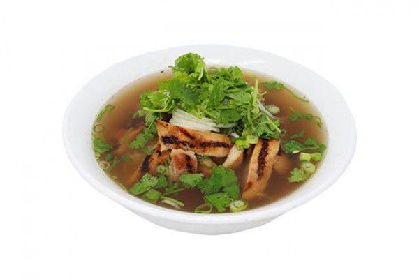 Soupe repas tonkinoise au poulet grillé / Meal-Sized Grilled Chicken Tonkinese Soup