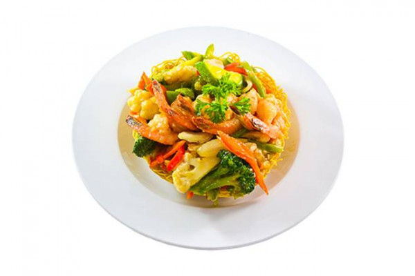 Nid d'oiseau aux crevettes / Shrimp Bird's Nest