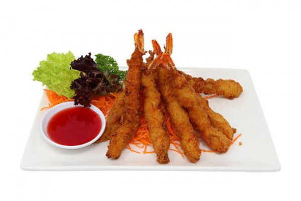 Crevettes géantes panées / Giant Breaded Shrimp