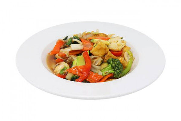 Tofu et légumes sautés / Sauteed Tofu and Vegetables