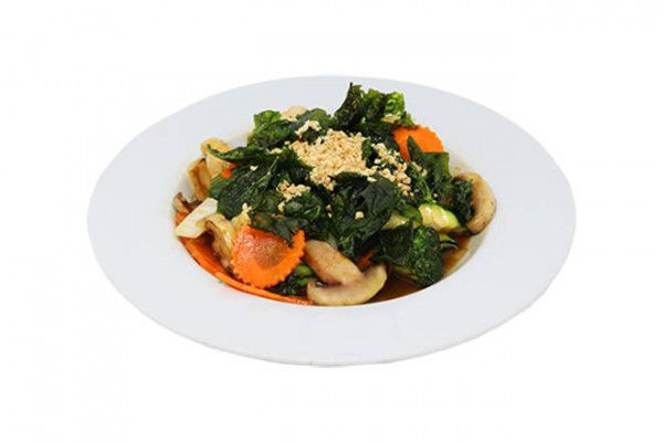 Légumes à la sauce d'arachides / Vegetables with Peanut Sauce