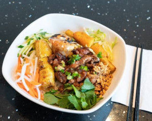 Bun Vermicelli Four Toppings