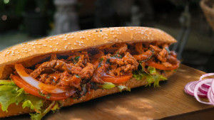 Tantuni Beef Sandwich