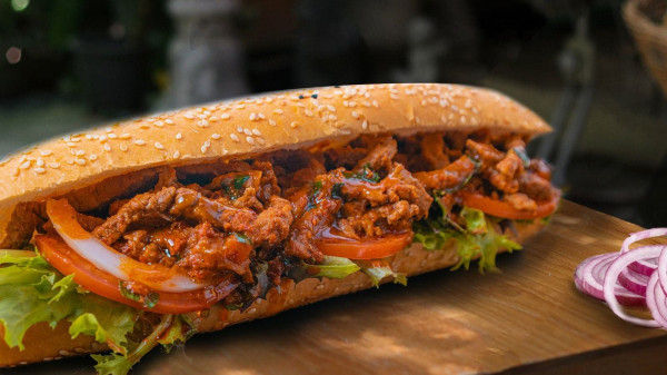 Tantuni Beef Sandwich