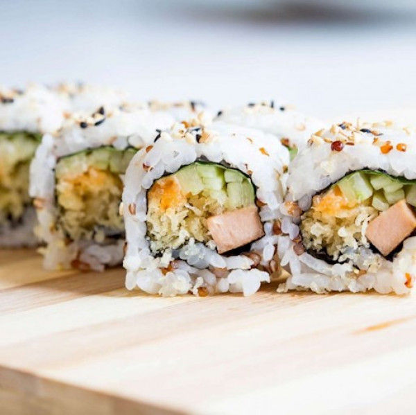 Uramaki Jambon Végétalien (8mcx)