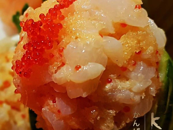 Hotate épicé tempura