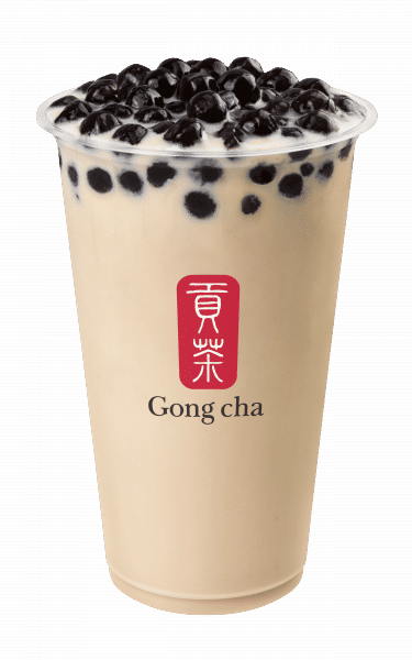 Thé au lait avec perles