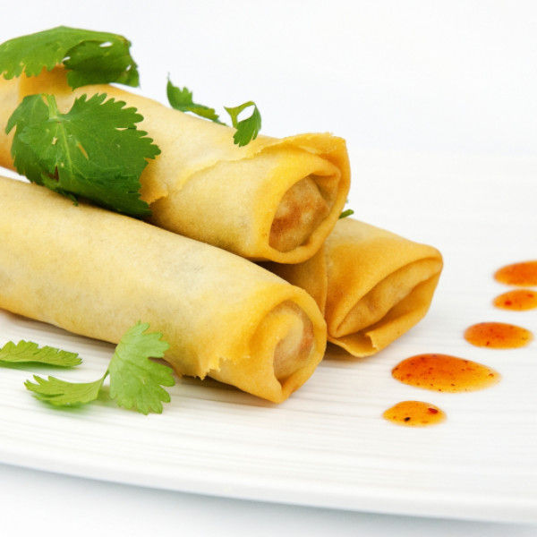 1. Two Fried Spring Rolls (2 pcs)