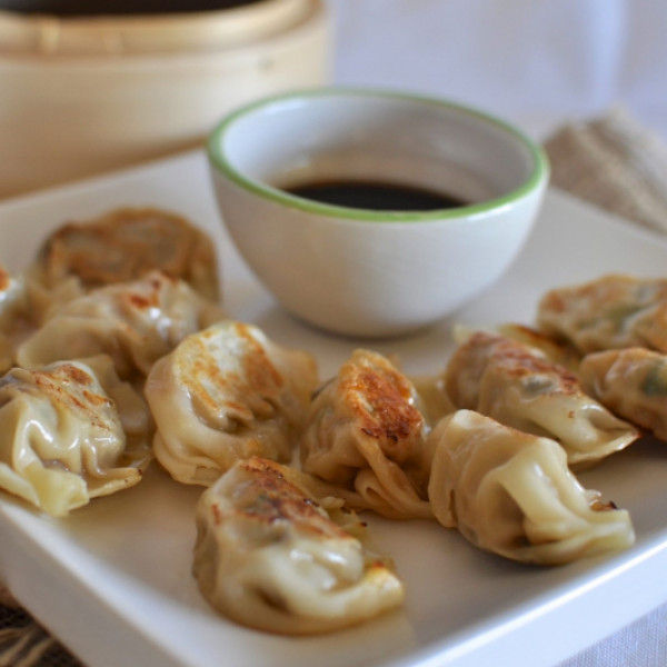 21. Pork Dumplings with Shiitake Mushrooms