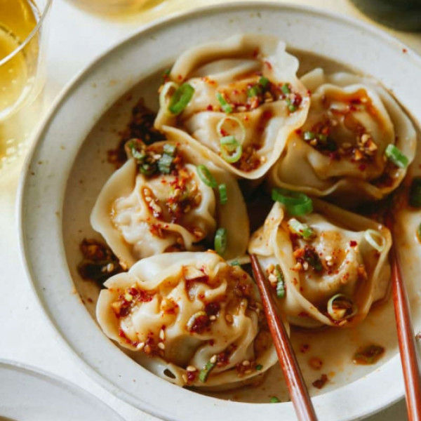 22. Pork and Shrimp Dumplings