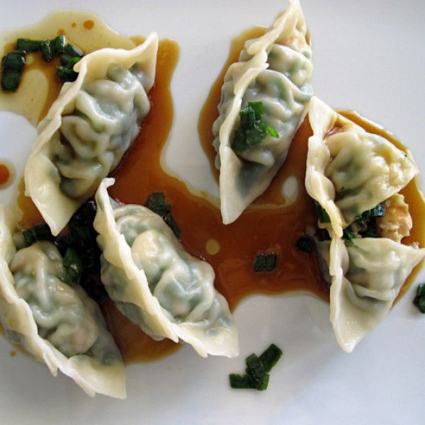 24. Pork and Shrimp Dumpings with Chive