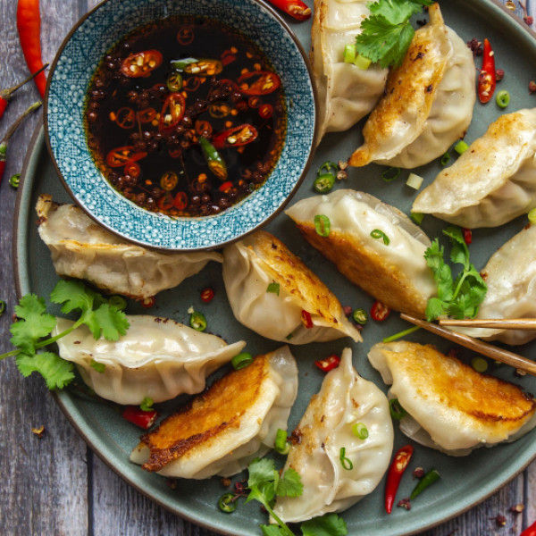 34. Cabbage and Mushroom Dumplings