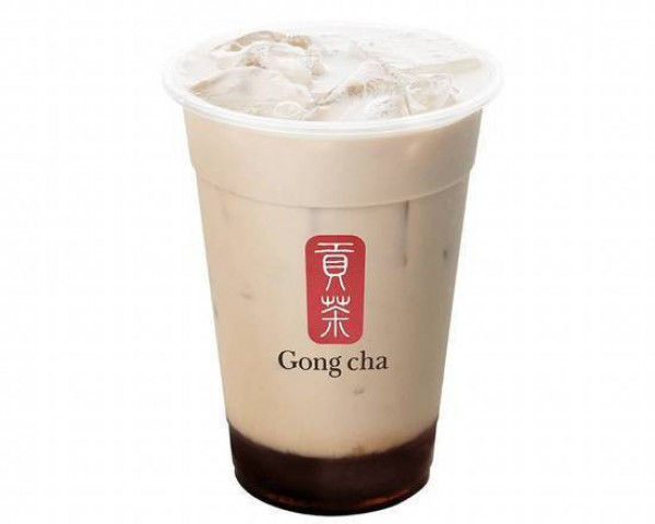 Thé au lait de noix de coco au sucre brun / Brown Sugar Coconut Milk Tea