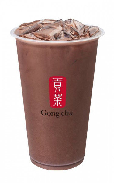 Thé au lait au chocolat / Chocolate milk tea
