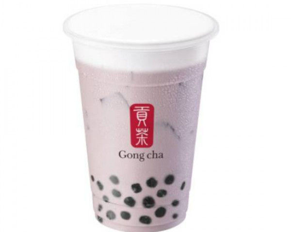 Thé au lait au taro avec perles et mousse de lait / Milk Foam Pearl Taro Milk Tea
