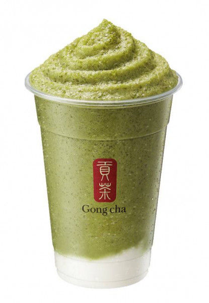 Frappé au matcha marbré / Matcha Marble Smoothie