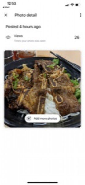 V12. Grilled Lemongrass Beef Short Ribs Vermicelli-燒香茅牛肋條粉絲-Bún Sườn Bò Nướng Xả
