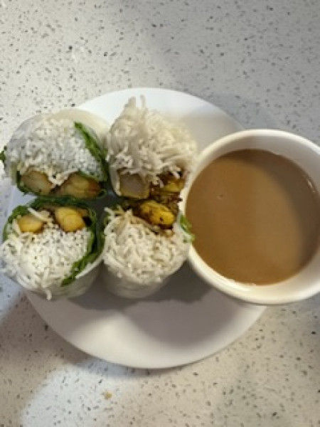 A4. Grilled Pork Salad Rolls-肉沙律卷-Gỏi Cuốn Thịt (2 PCS)