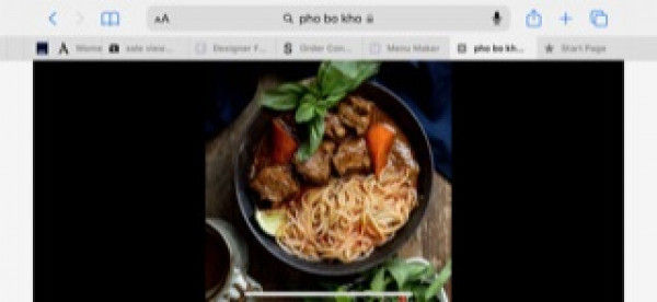 S1. Beef Stew (Phở / Rice / Bread)-燒牛肉(飯 / 麵 / 麵包)-Bò Kho (Phở, Cơm, Bánh Mì)
