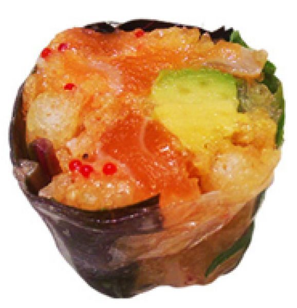 59. Maki de tartare saumon / Salmon Tartar Maki