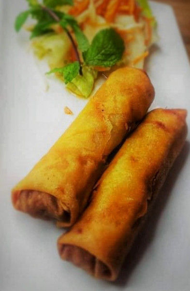 Rouleaux imperiaux frit au poulet(2)