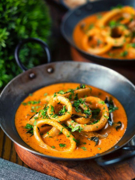 Curried Calamari