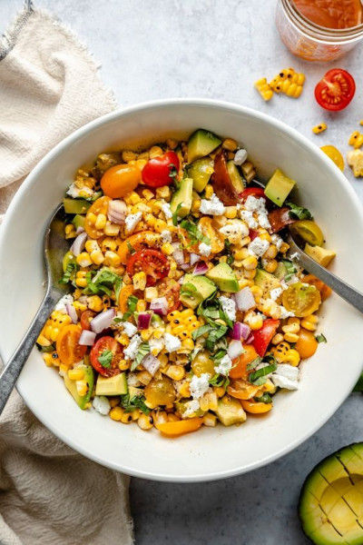Corn & Avocado Salad