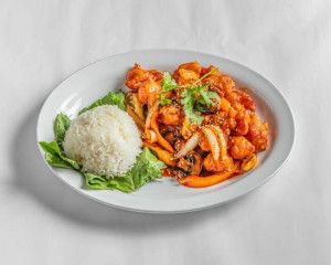 Combo Poulet general tao/General tao chicken