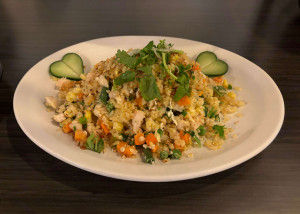 Riz frit au poulet