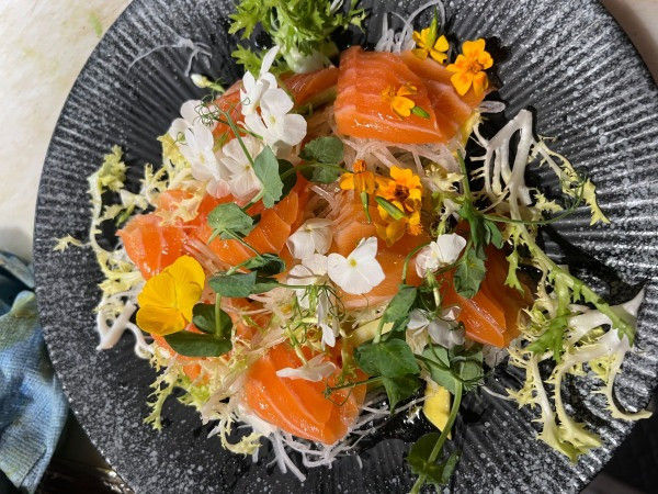 Salmon crudo (8mcx)