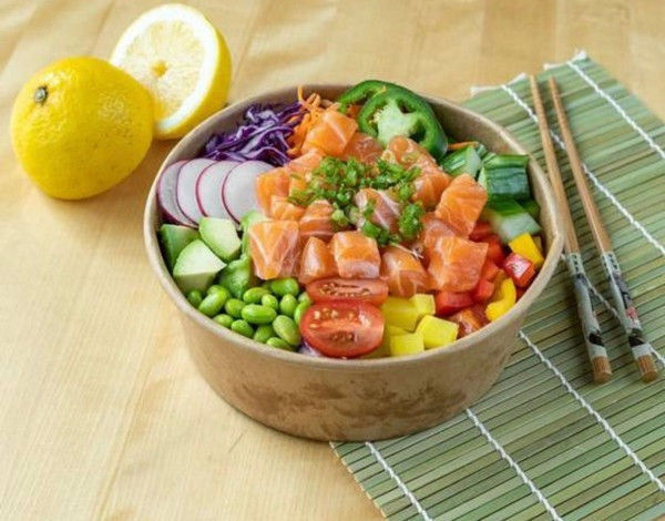 New Salmon pokebowl