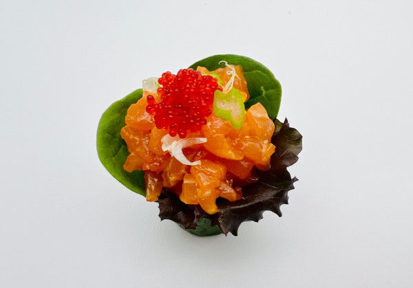 11S SYAKE EPICE Saumon Epice / Spicy Salmon Sashimis (1MCX Sans Riz)