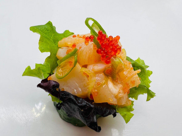13S HOTATEGAI EPICE Petoncle Epice / Spicy Scallop Sashimis (1MCX Sans Riz)