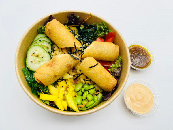 POKÉ ROULEAUX DE PRINTEMPS/Spring roll poke